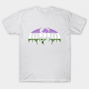 Genderqueer Pride Dragon T-Shirt